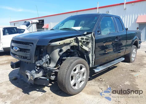 2013 Ford F150 Super Cab z USA, uszkodzony, nr VIN 1FTEX1CM0DFA91201